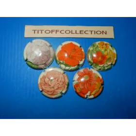 LOT DE 5 Séries de capsules de champagne générique