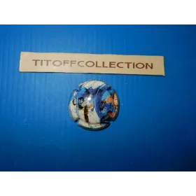 LOT DE 10 Séries de capsules de champagne générique guzzi polychrome