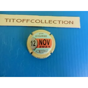 1 capsule de champagne briard Christian bourse 12/11/2021