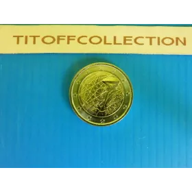 2 euros commémorative 2022 Italie Erasmus