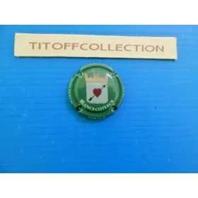 1 capsules de champagne vertus 2022 blancs coteaux no1a (vert)