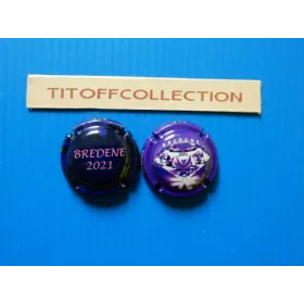 la serie de 2 caspule de champagne orcin frederic vip bredene 2021