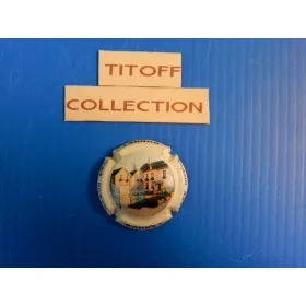 1 caspule de champagne bonnet contour creme