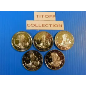 2 euros commemorative 2023 allemagne 5 ateliers lander hambourg