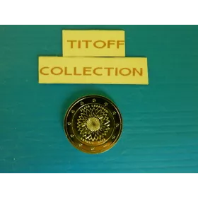 2 euros commemorative 2023 lettonie tournesol ukraine