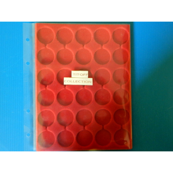 la page pour 30 capsules  couleur rouge  d occasion prix neuf 5€90 vendue 3€