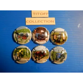 la series de 6 capsules de champagne christophe luc