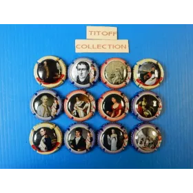 la série de 12 capsules champagne armand bruno napoleon