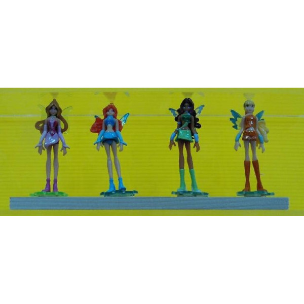 La serie Winx avec 4 bandes papier