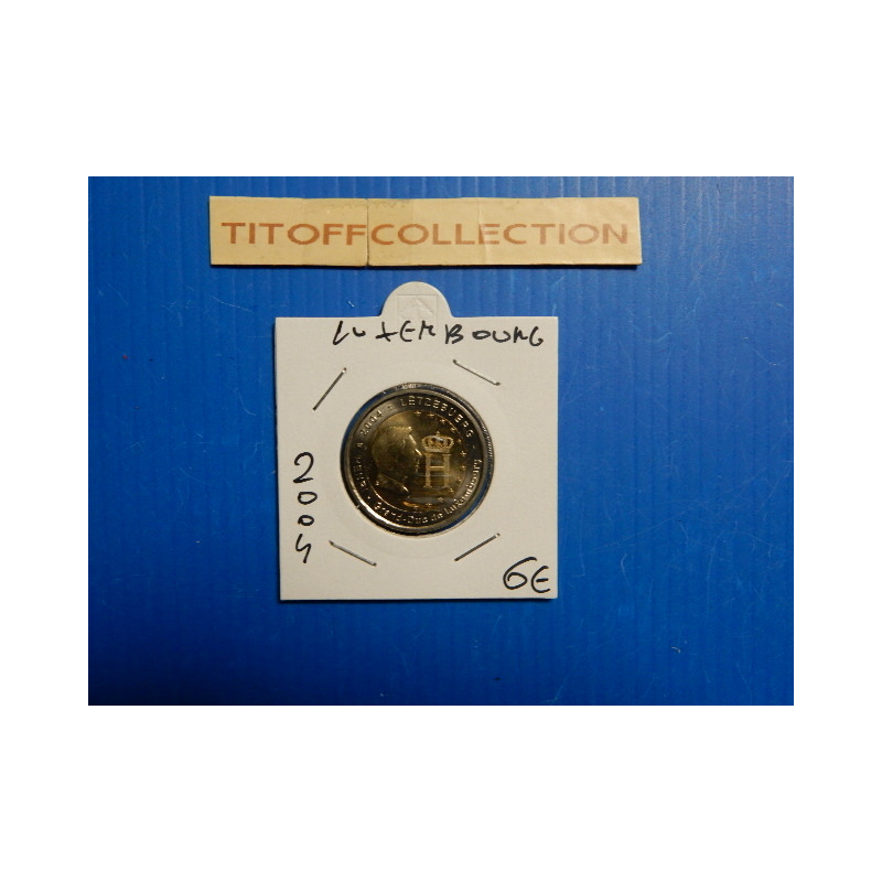 2 euros commemorative 2004 luxembourg