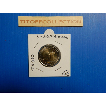 2 euros commemorative 2004 luxembourg