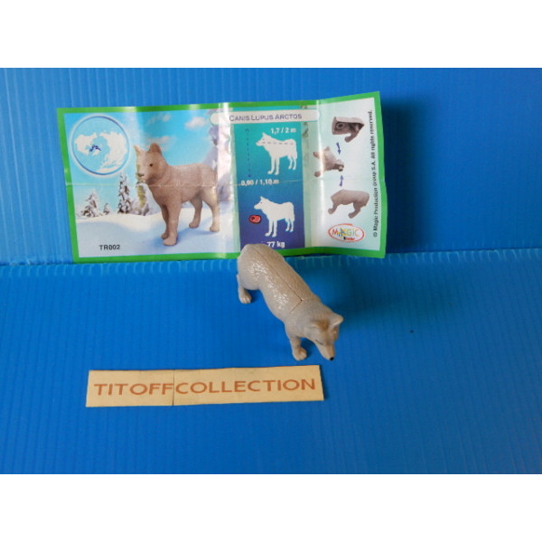 1 Figurine Kinder ANIMAIS  2012 - 2013 avec 1 BPZ TR 002