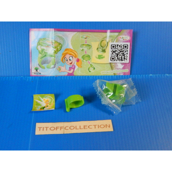 1 Figurine kinder disney fairies  2012 - 2013 avec 1 BPZ tr017m