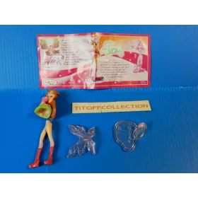 1 Figurine kinder winx club 2012 - 2013 avec 1 BPZ tr139