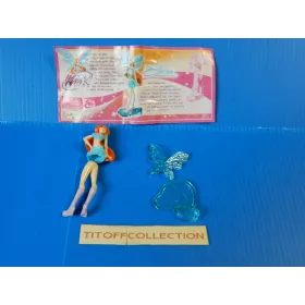 1 Figurine kinder winx club 2012 - 2013 avec 1 BPZ tr138