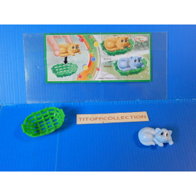 1 Figurine natoons chat   2012 - 2013 avec 1 BPZ tr101-b