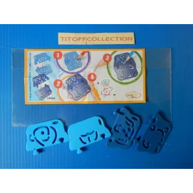 1 Figurine kinder mixart    2012 - 2013 avec 1 BPZ tr029