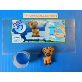 1 Figurine kinder katoons 2012 - 2013 avec 1 BPZ tr016