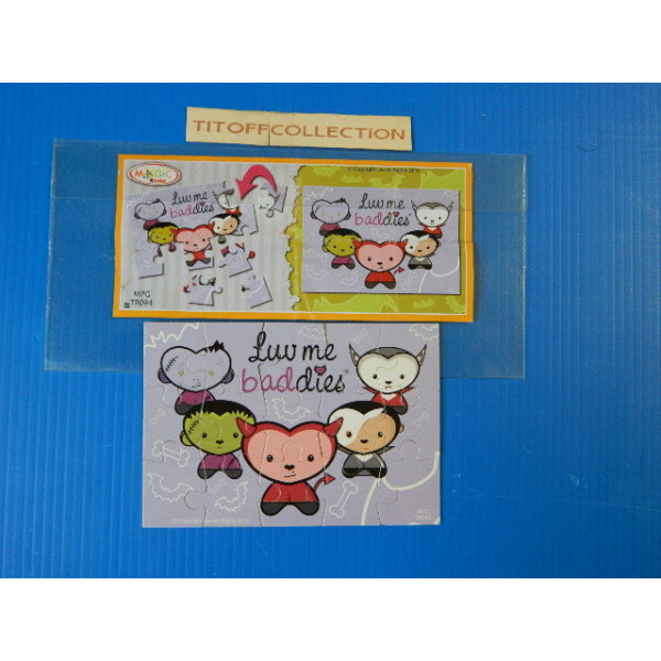 1 Figurine kinder puzzle    2012 - 2013 avec 1 BPZ tr094