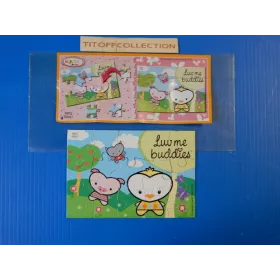 1 Figurine kinder puzzle    2012 - 2013 avec 1 BPZ tr097