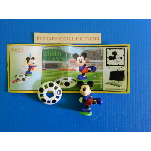 1 Figurine Kinder MICKEY MOUSE 2013 - 2014 avec 1 BPZ ft172