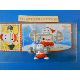 1 Figurine Kinder 2013 - 2014 avec 1 BPZ ft153