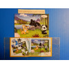 1 Figurine Kinder  mixart puzzle    2013 - 2014 avec 1 BPZ ft075