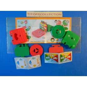 1 Figurine Kinder 2013 - 2014 avec 1 BPZ ft338b
