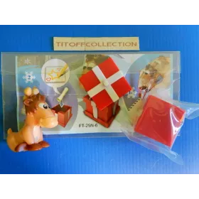 1 Figurine kinder maxi mouton  2013 - 2014 avec 1 BPZ ft-25n-6