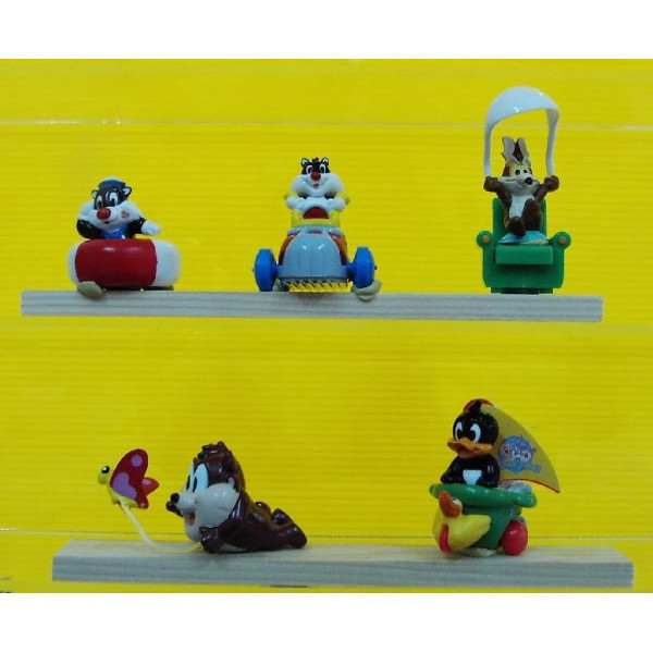 La serie Baby Looney Tunes 2007 avec 5 bandes papier