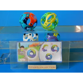 la serie de 4 Figurine Kinder gomove 2013 avec 4 BPZ ft042 a ft045