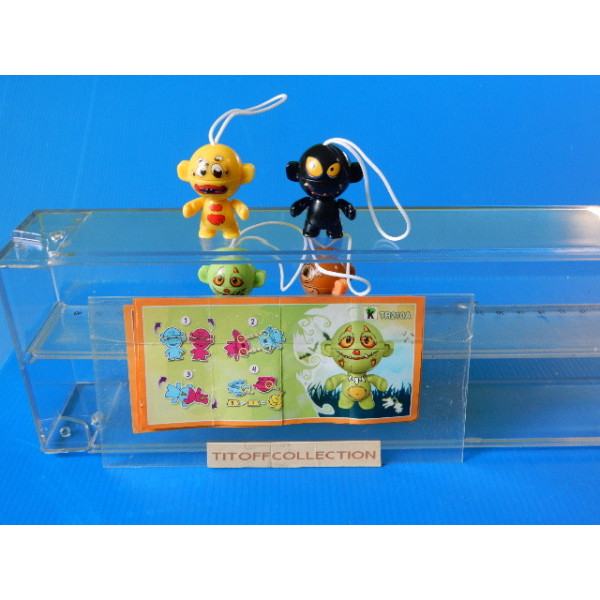 la serie de  4 Figurine Kinder  tr-2012-2013 avec 4 BPZ tr200a a tr210a