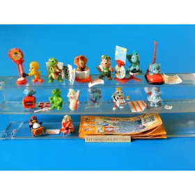 la serie de 14 Figurine Kinder die uberraschungs-party 2014 - 2015 avec 14 BPZ ff261 a ff299
