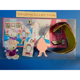 1 Figurine Kinder hello kitty  2014 - 2015 avec 1 BPZ ff326c