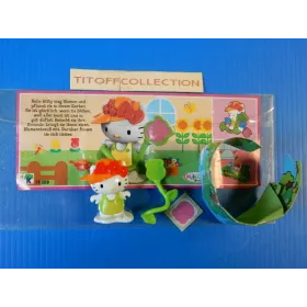 1 Figurine Kinder hello kitty  2014 - 2015 avec 1 BPZ ff329