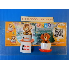 1 Figurine Kinder die uberraschungs party 2014 - 2015 avec 1 BPZ ff261