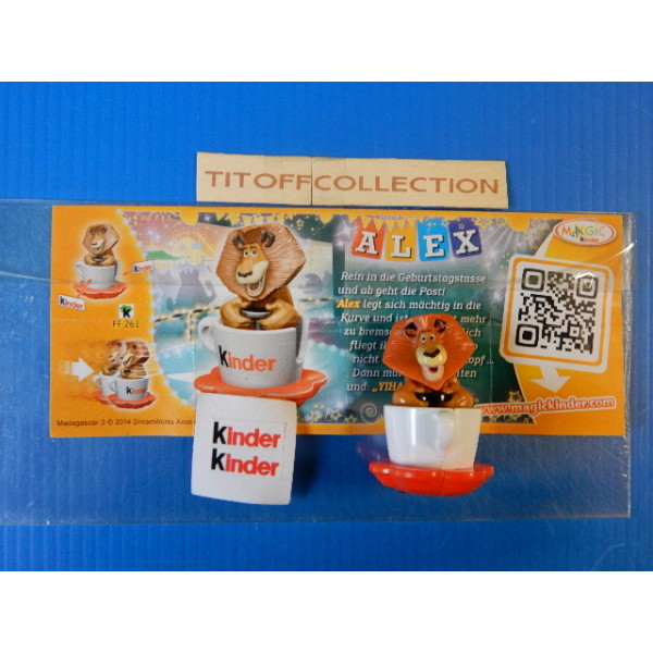 1 Figurine Kinder die uberraschungs party  2014 - 2015 avec 1 BPZ ff261