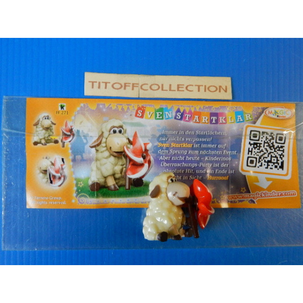 1 Figurine Kinder die uberraschungs party  2014 - 2015 avec 1 BPZ ff271