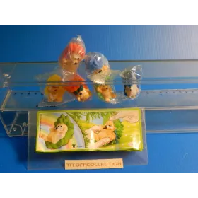 la serie de  6 Figurine Kinder herissons 2015  avec 6 BPZ ff343 a ff348