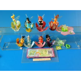 la serie de 10 Figurine Kinder disney fairies 2014 avec 10 BPZ ff180 a ft108a