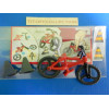 1 Figurine Kinder velo  2014 - 2015 avec 1 BPZ ff-542-a