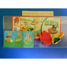 1 Figurine Kinder angry birds  2014 - 2015 avec 1 BPZ ff606