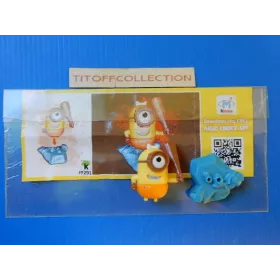 1 Figurine Kinder minions   2014 - 2015 avec 1 BPZ ff291