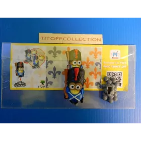 1 Figurine Kinder minions 2014 - 2015 avec 1 BPZ ff294