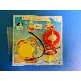 1 Figurine kinder maxi funny versary  2014 - 2015 avec 1 BPZ ff-c-3