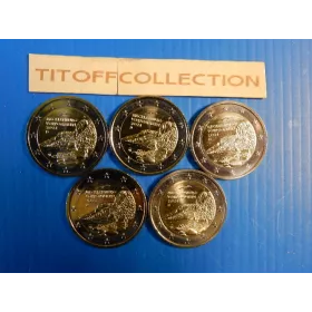 2 euros commemorative 2024 allemagne 5 ateliers mecklenburg