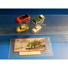 la serie de 4 Figurine Kinder voiture 2015 avec 4 BPZ fs234 a fs237