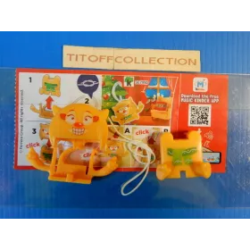 1 Figurine Kinder  noel   Se-2017-2018 avec 1 BPZ se-795d