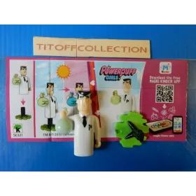 1 Figurine Kinder  the powerpuff cirls  Se-2017-2018 avec 1 BPZ se321