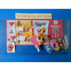 1 Figurine Kinder  the powerpuff cirls  Se-2017-2018 avec 1 BPZ se323